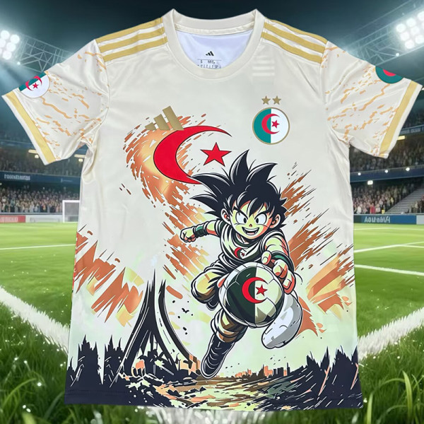 26-27 Algeria #213 Beige Special Edition Training shirts
