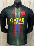 26-27 PSG Black Green Player Version Soccer Jersey