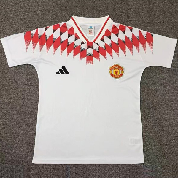26-27 Man Utd White Casual Training Shirts
