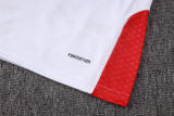26-27 River Plate White Half Pull Tracksuit #B26101(半拉链)
