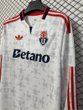 2027 Universidad De Chile White Long Sleeve Soccer Jersey (长袖)