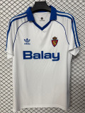 1986-1987 Zaragoza Home Retro Soccer Jersey