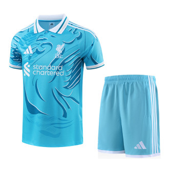 26-27 LIV Light blue Training Short Suit