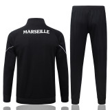 26-27 Marseille Black Jacket Tracksuit #A26118