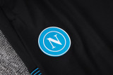 26-27 Napoli Black Half Pull Tracksuit #B26114(半拉链)