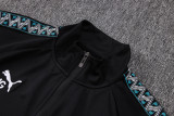 26-27 Marseille Black Jacket Tracksuit #A26118