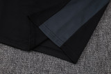 26-27 Napoli Black Half Pull Tracksuit #B26114(半拉链)