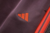 26-27 Bayern Grey Purple Jacket Tracksuit #A26117