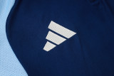 26-27 Ajax Royal blue Half Pull Tracksuit #B26113(半拉链)