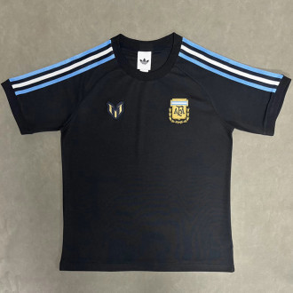 26-27 Argentina Farewell Match Black T-Shirt