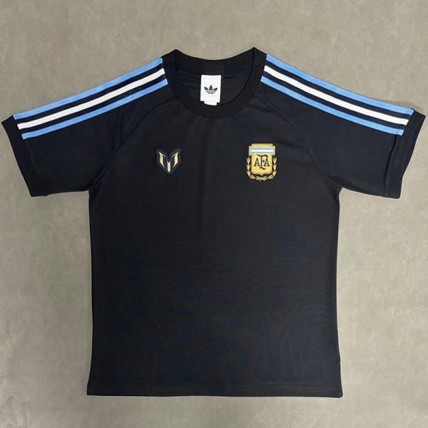 26-27 Argentina Farewell Match Black T-Shirt