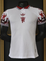 26-27 Man Utd White Casual Edition Player Version Training Shirts