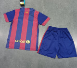 14/15 BAR Home  Retro Kids Soccer Jersey