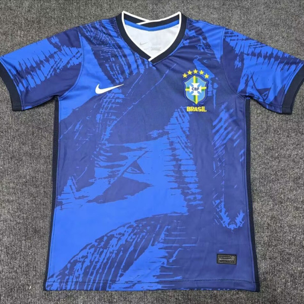 22-23 Brazil Blue Special Edition Fans Soccer Jersey