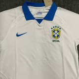 2019/2020 Brazil White Away Retro Soccer Jersey
