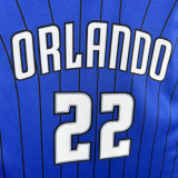 22/23 Magic WAGHER #22 Royal blue Top Quality Hot Pressing NBA Jersey (Trapeze Edition)