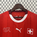 2024 Switzerland Home Fans Soccer Jersey