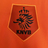2010 Netherlands Home Retro Soccer Jersey