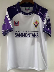 1994 Fiorentina White Retro Soccer Jersey