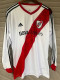 2013/2014 River Plate Home Long Sleeve  Retro Soccer Jersey