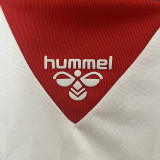 1988 Denmark Away Retro  Soccer Jersey
