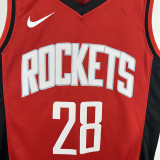 22/23 ROCKETS SENGUN #28 Red Away Top Quality Hot Pressing NBA Jersey