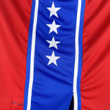 22/23 76ERS GEORGE  # 8 Red Flying Man Top Quality Hot Pressing NBA Jersey飞人版