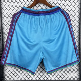 23/24 HORNETS Retro Blue Shorts Pants