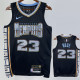 22/23 Grizzlies ROSE #23 Black City Edition Top Quality Hot Pressing NBA Jersey