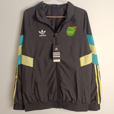 2025 JAMAICA Grey Black Windbreaker