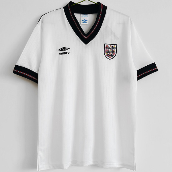 1984/1987 England Home Retro Soccer Jersey