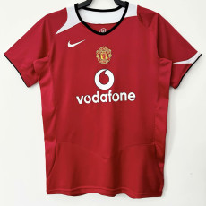 2005/2006 Man Utd Home Retro Soccer Jersey