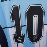 2001MARADONA 10# Argentina Home Retro Soccer Jersey