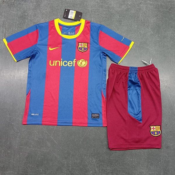 2010/2011 BAR Home  Retro Kids Soccer Jersey