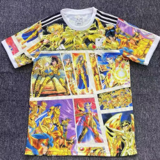 25-26 Japan Saint Seiya Gold Fans  Soccer Jersey