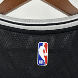 Sa Spurs FOX #4 Black Top Quality Hot Pressing NBA Jersey