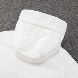 24/25 ARS White Hooded Cotton Coat 帽棉衣
