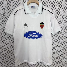 1996/1997 Valencia Home Retro Soccer Jersey