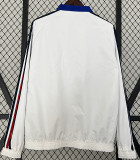 1998 French Retro Blue&White Sided Windbreaker (双面风衣)