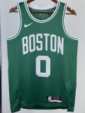 22/23 CELTICS TATUM #0 Green Top Quality Hot Pressing NBA Jersey