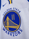 22/23 WARRIORS THOMPSON #11 White Top Quality Hot Pressing NBA Jersey (V领)