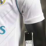 2017/2018 RMA Home Retro Player Version Soccer Jersey(球员)