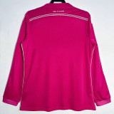 2014/2015 RMA Away Pink Long Sleeve Retro Soccer Jersey (长袖)