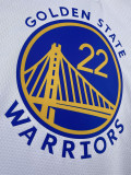 22/23 WARRIORS WIGGINS #22 White Top Quality Hot Pressing NBA Jersey (V领)
