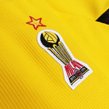 1999/2000 ACM Away Yellow Retro Soccer Jersey
