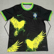 22-23 Brazil Black Heping Pigeon Edition  Fans Soccer Jersey