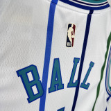 18/19 Hornets BALL #1 White  Top Quality Hot Pressing Retro NBA Jersey