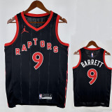 22/23 Raptors  BARRETTF # 9  Black Top Quality Hot Pressing NBA Jersey (Flying Man Limited)飞人限定