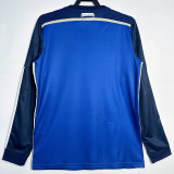 2014 Argentina Away Long Sleeve Retro Soccer Jersey (长袖)