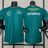 2024 F1 Aston Martin Green Racing Suit(圆领)
